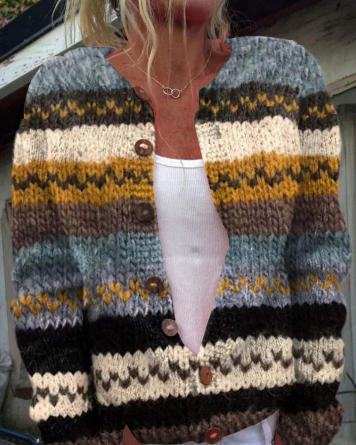 Nicolette | Nordic Knit Cardigan