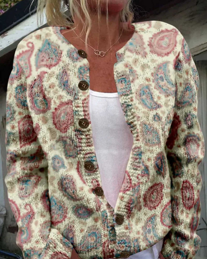 Evi | Nordic Knit Cardigan