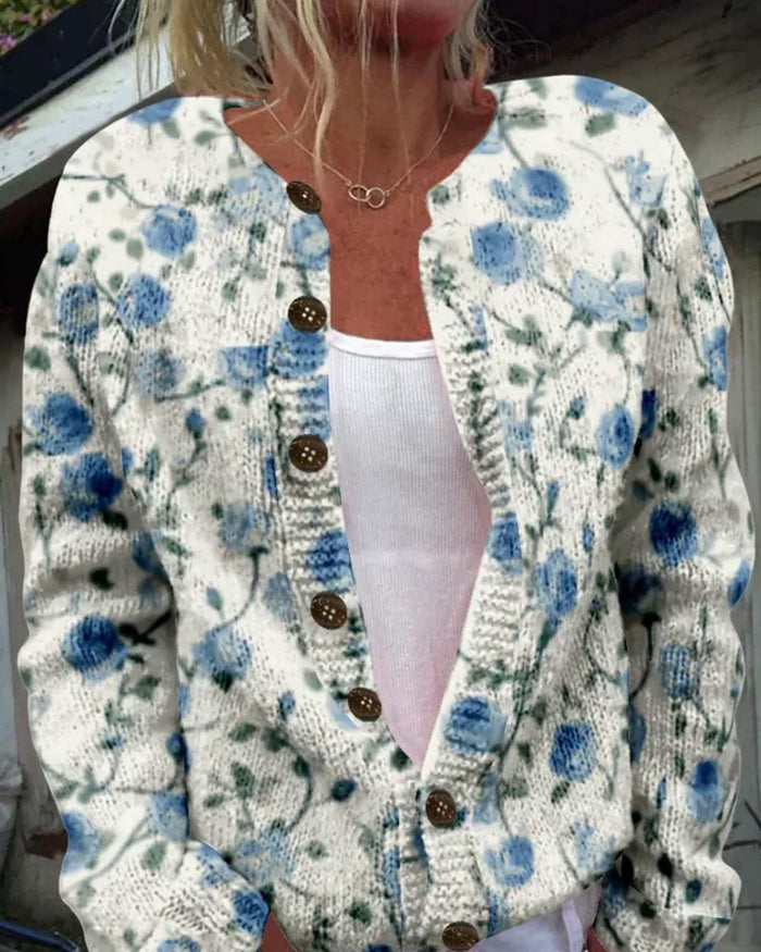 Svenja | Nordic Knit Cardigan