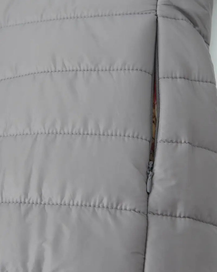 Eliza | Fleece Lined Long Puffer Jacket