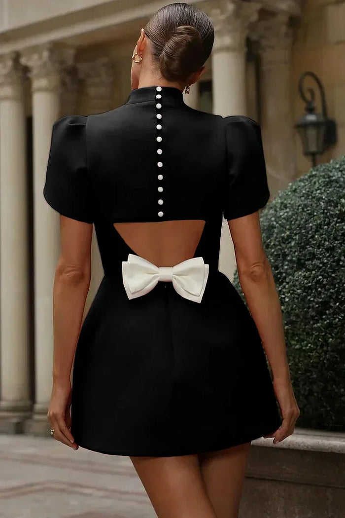 Celestine – Petal Sleeve Mini Dress