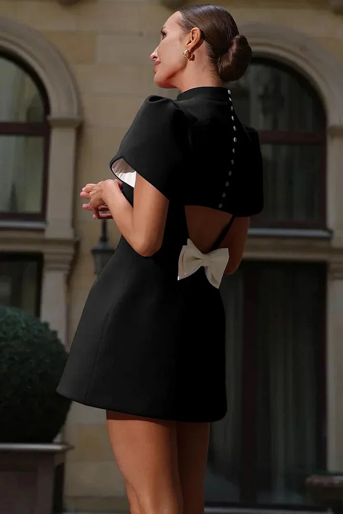Celestine – Petal Sleeve Mini Dress