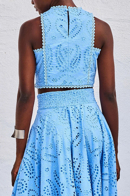 Mirella – Embroidered Co-Ord Set