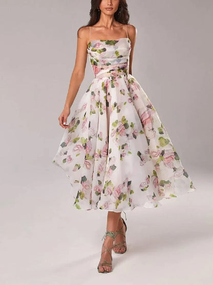 Lioré – Floral Midi Dress