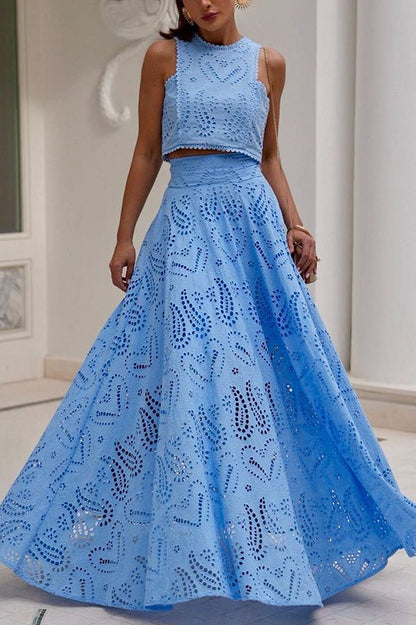 Mirella – Embroidered Co-Ord Set