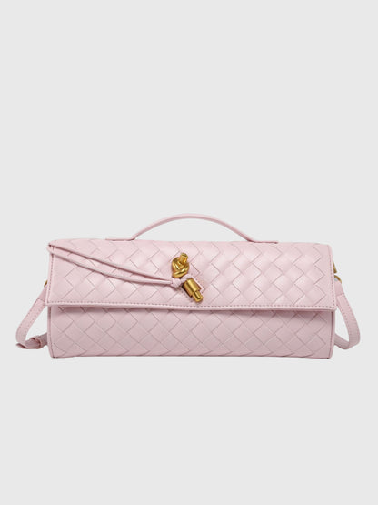 Camila | Luxe Slim Woven Clutch