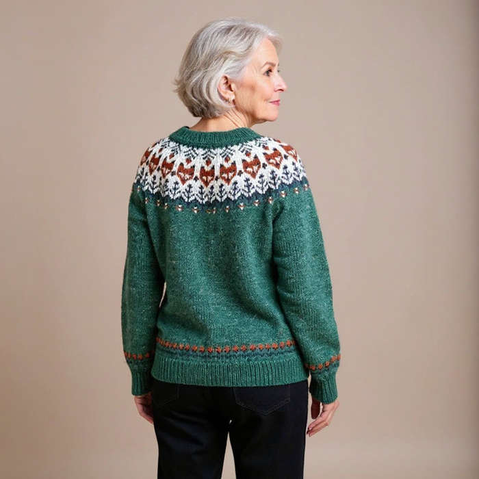 Carolina |  Nordic Knit Cardigan
