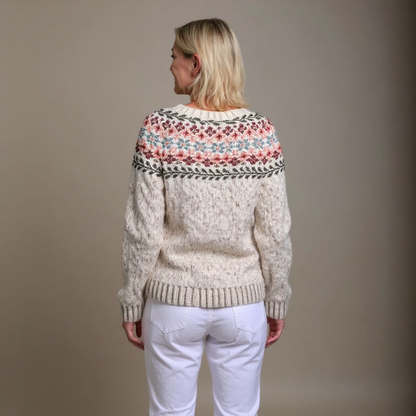Madelyne |  Nordic Knit Cardigan
