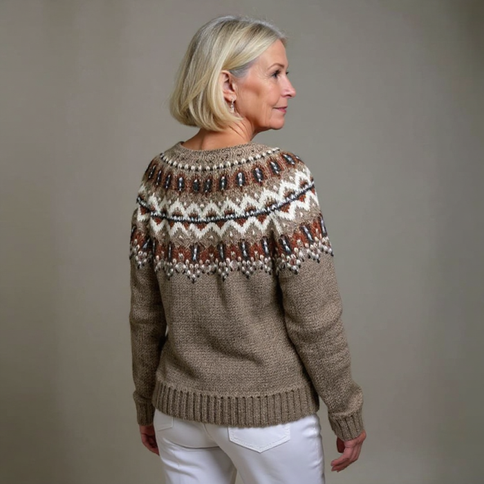 Adeline |  Nordic Knit Cardigan