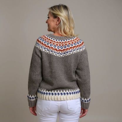 Gabriella |  Nordic Knit Cardigan