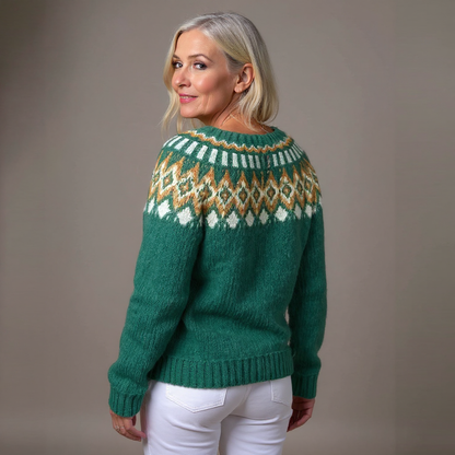 Natalia |  Nordic Knit Cardigan