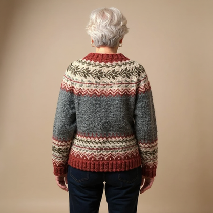 Isla | Nordic Knit Cardigan