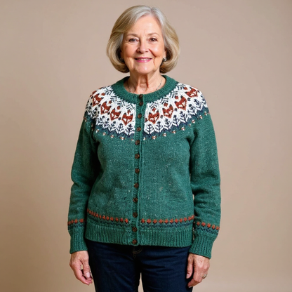 Carolina |  Nordic Knit Cardigan