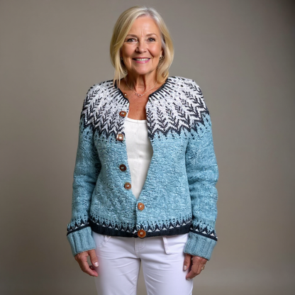 Clara |  Nordic Knit Cardigan