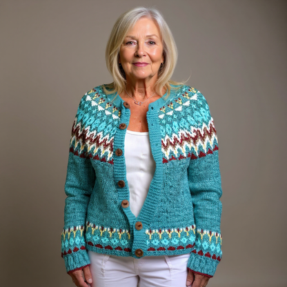 Serenity | Nordic Knit Cardigan