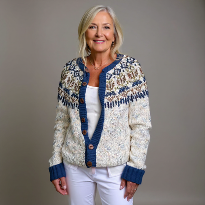 Hailey |  Nordic Knit Cardigan