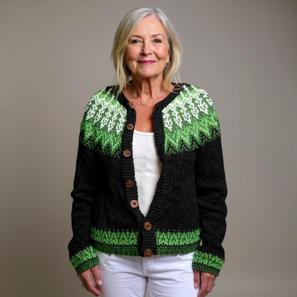 Sadie |  Nordic Knit Cardigan