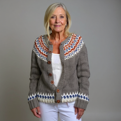 Gabriella |  Nordic Knit Cardigan