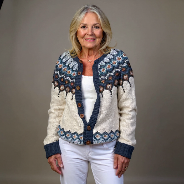 Kylie |  Nordic Knit Cardigan