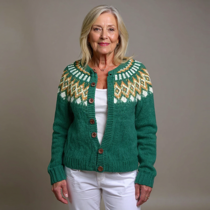 Natalia |  Nordic Knit Cardigan