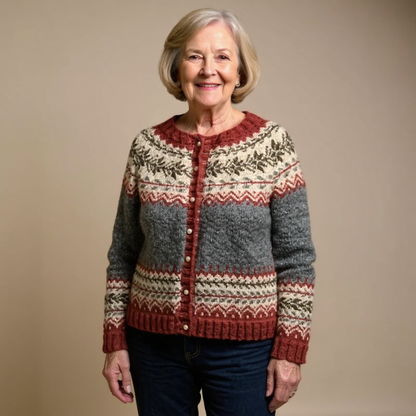 Isla | Nordic Knit Cardigan
