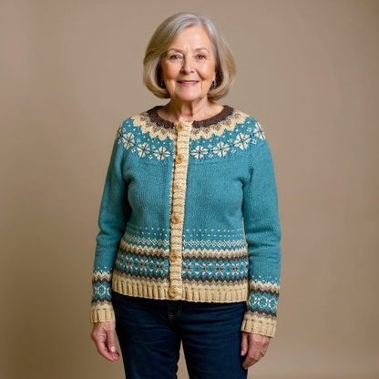 Dagny | Nordic Knit Cardigan