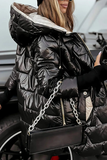 ALMA | QUILTED HOODED WINTER JACKET