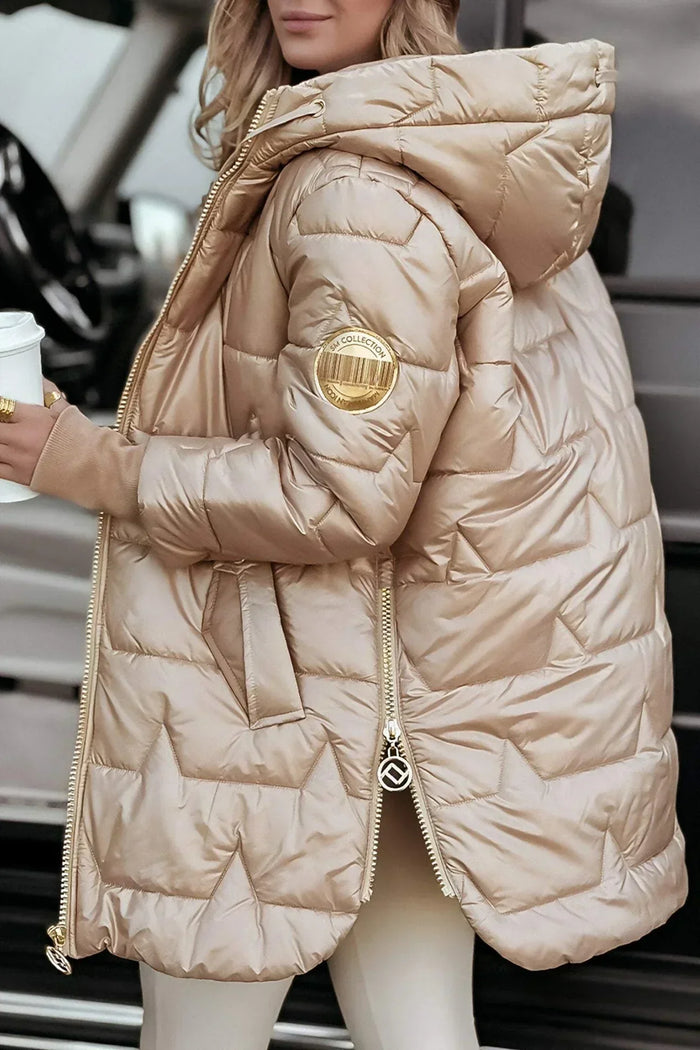 ALMA | QUILTED HOODED WINTER JACKET