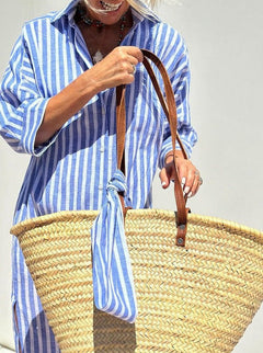 Celine – Classic Striped Shirt Dress