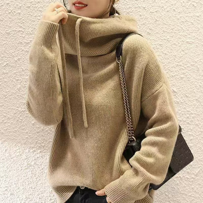 Rhea Luxe Knit Hoodie